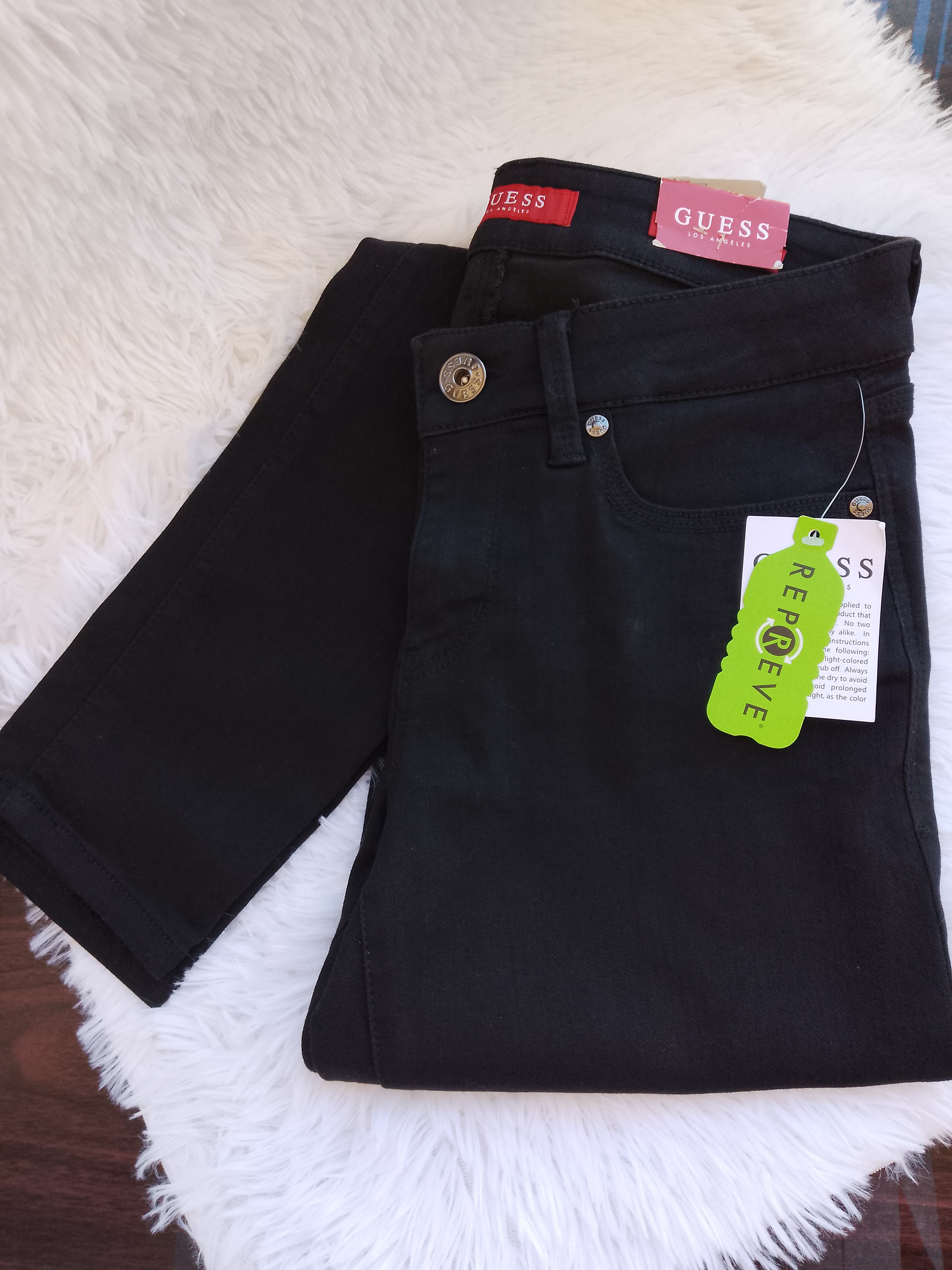 Pantalón skinny negro G - Talla 28