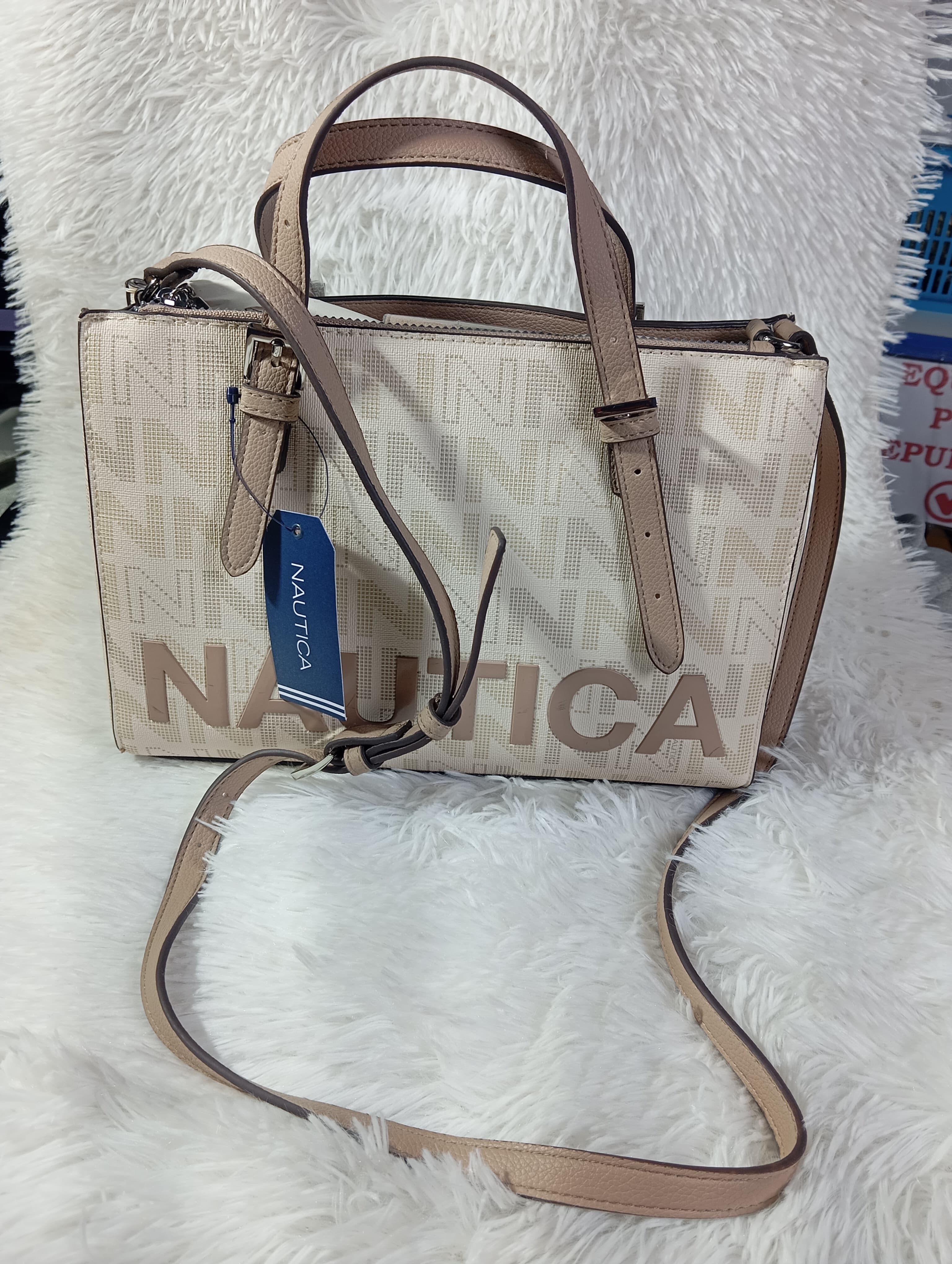 CARTERA NAUTICA MONOGRAMIADA